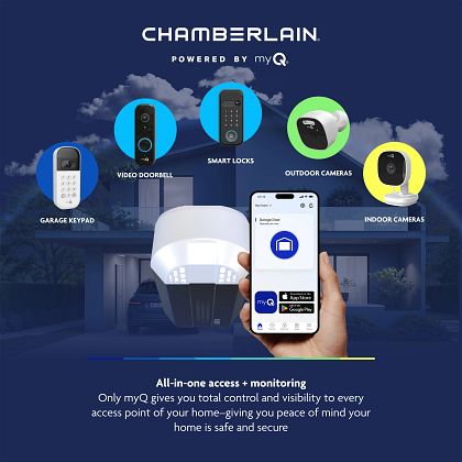 ½ HP Chain Drive Opener with myQ Connectivity