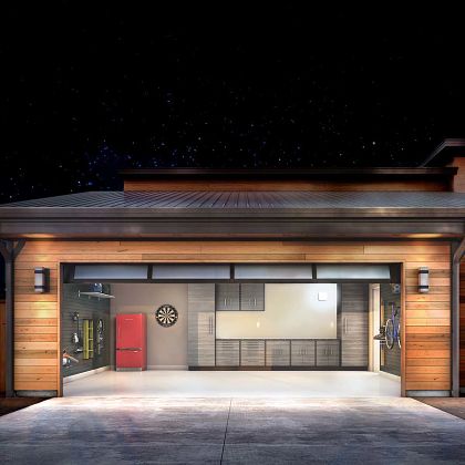 Smart LED Garage Light