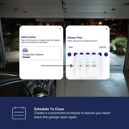 1/2 HP Chain Drive Opener with Battery Backup and myQ Connectivity